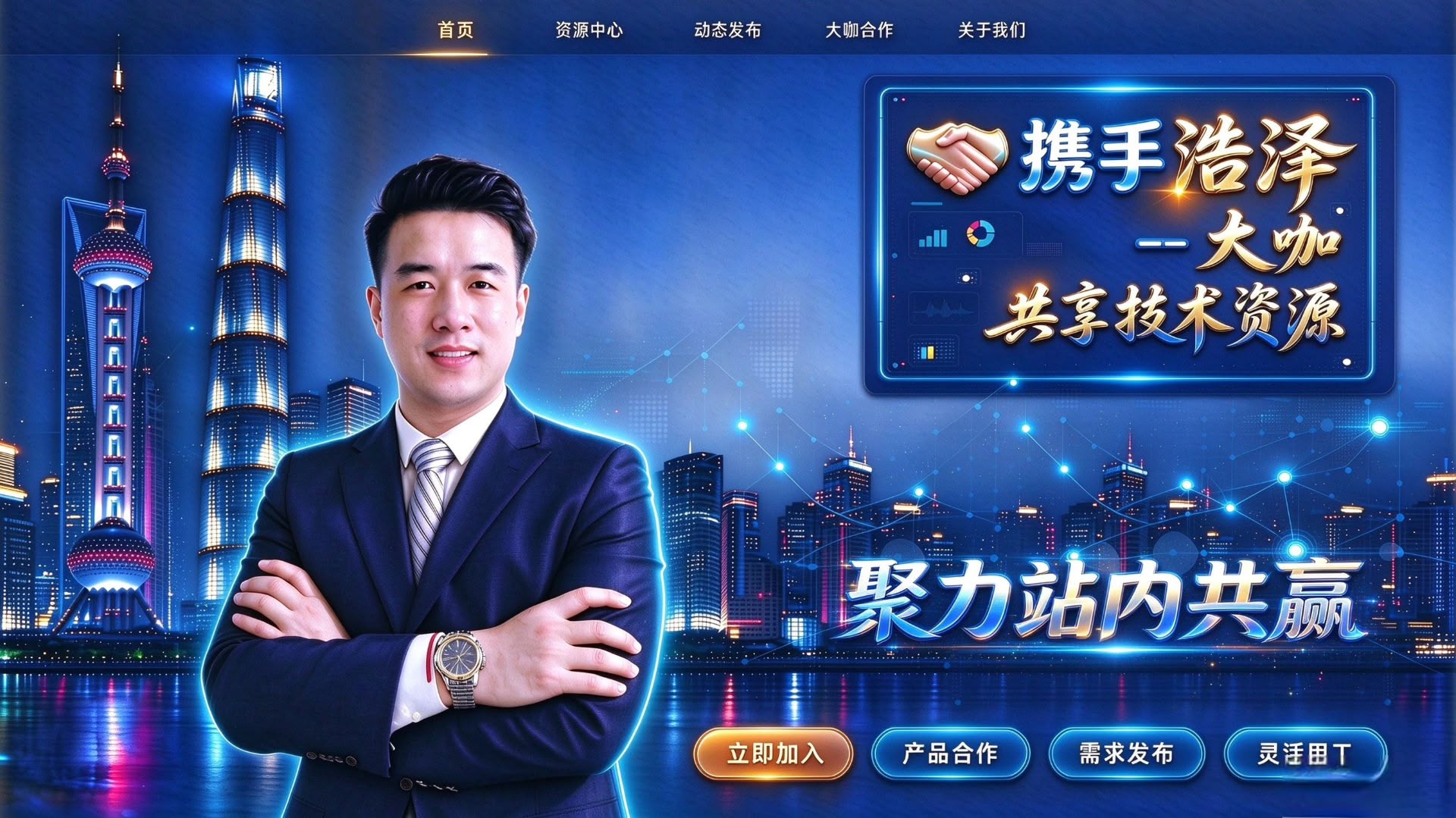 携手浩泽 · 大咖共享技术资源